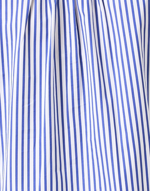 Stylish Blue and White Striped Cotton Wren Shirt for a Chic Look