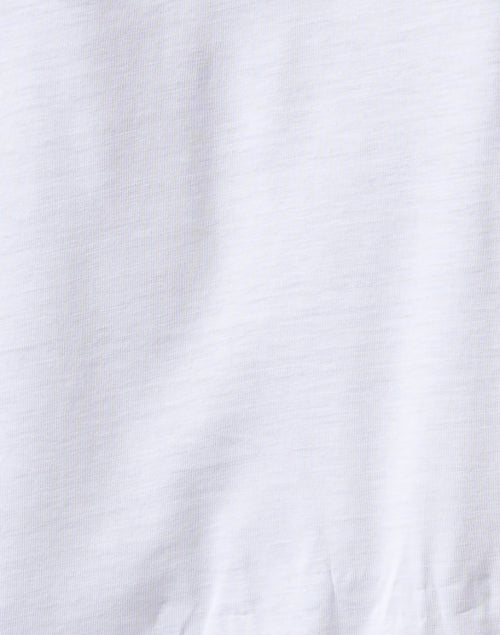 Stylish Women's White Split Neck Casual Top