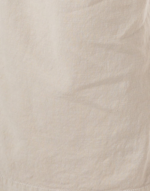 Frank & Eileen's Wexford Beige Cotton-Linen Blend Straight Leg Pants