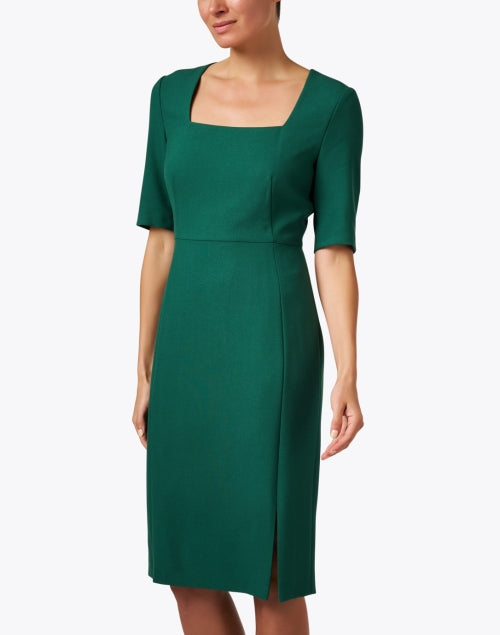 Stylish Doneba Green Women's Sheath Dress for Versatile Occasions