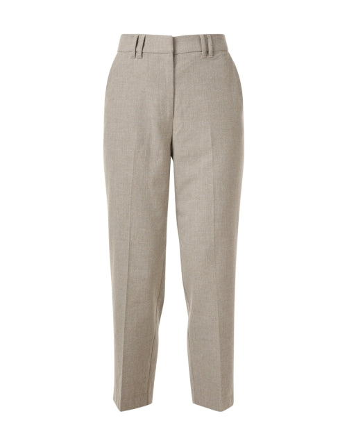 Talia Taupe Women's Straight Leg Dress Pants for Effortless Style