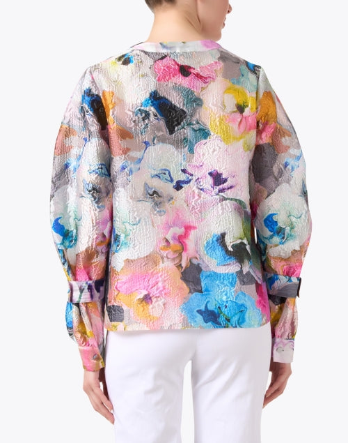 Nandya Multi-Printed Crinkled Top - A Feminine Fashion Statement