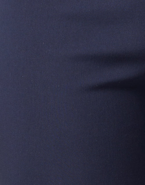 Navy Stretch Pull - on High - rise Equestrian Pants for Modern Women