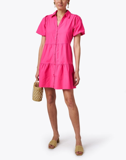 Brochu Walker's Trendy Havana Pink Mini Women's Dress