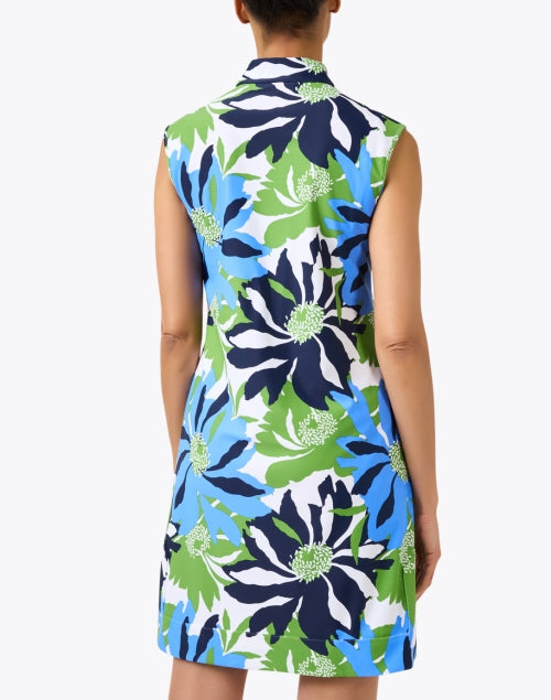 Kristen Mini Dress with Charming Multi - Floral Print