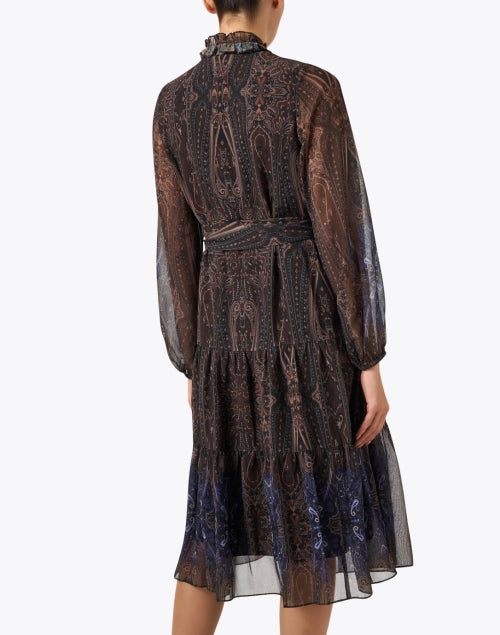 Verena Dark Floral Multi - Print Women's Dress by Kobi Halperin