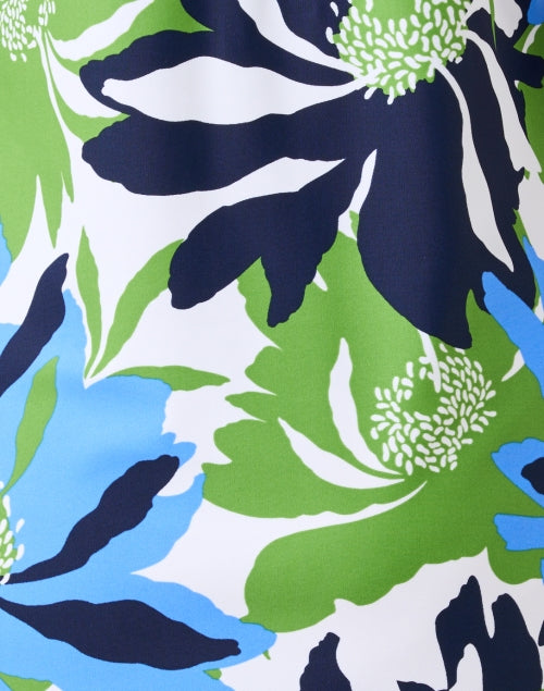 Kristen Mini Dress with Charming Multi - Floral Print