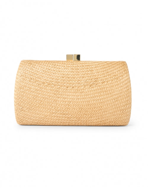 Farah Handmade Natural Straw Buntal Clutch Bag for Women