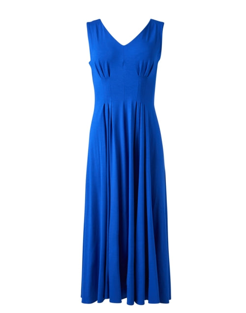 Stylish Women's Sahara Blue Jersey Evening Dress