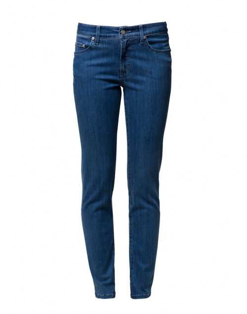 USA-Made Malibu Stretchable Mid-Weight Blue Denim Jeans