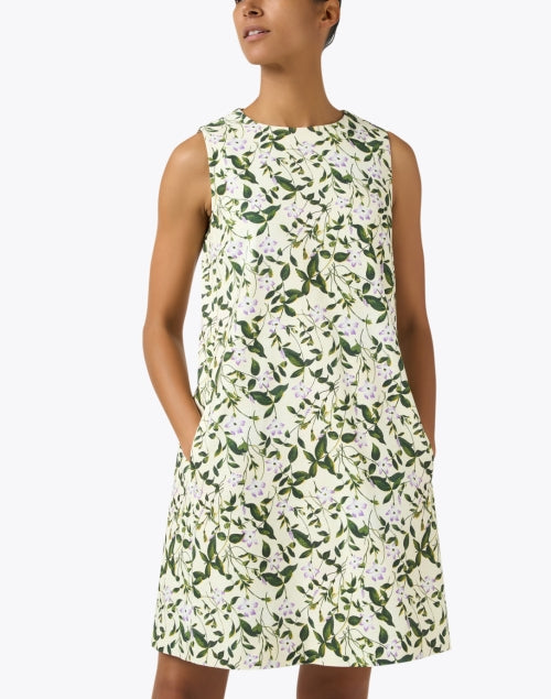 Weekend Max Mara Lilac Floral Print Mini Shift Dress for Women