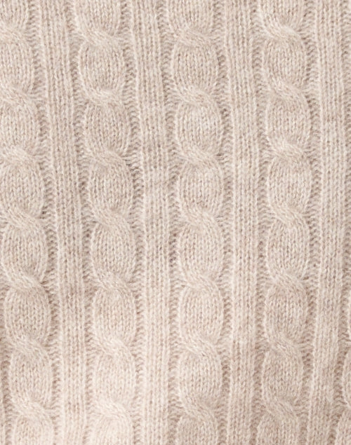 Beige Sandwisp Luxury Cashmere Women's Sweater - A Timeless Wardrobe Essential