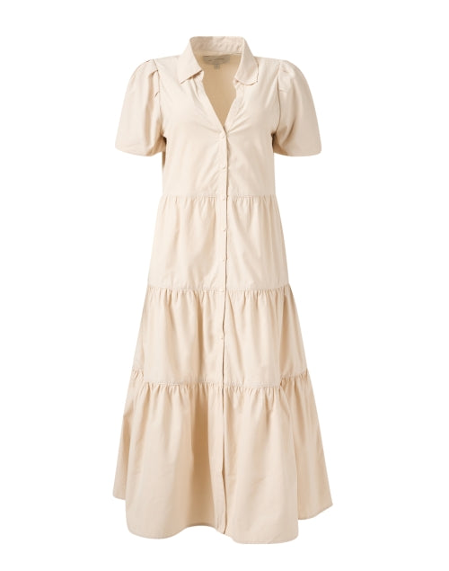 Stylish Havana Beige Mid - length Women's Dress