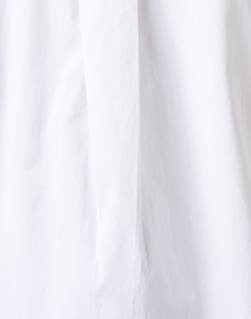 Fiona Ladies' Sleeveless White Cotton Shirt for Warm Days
