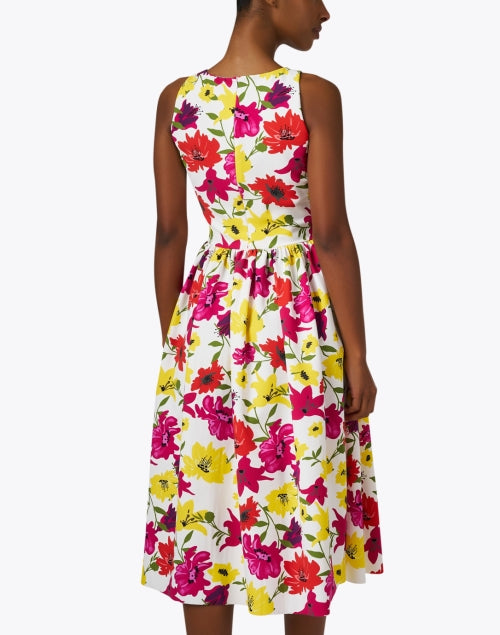 Stylish Lastemylar Dress with Multi-Floral Print for All Occasions