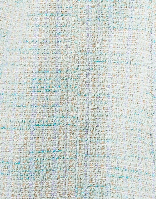 Fashionable Mint Green Tweed Women's Dress for Stylish Occasions