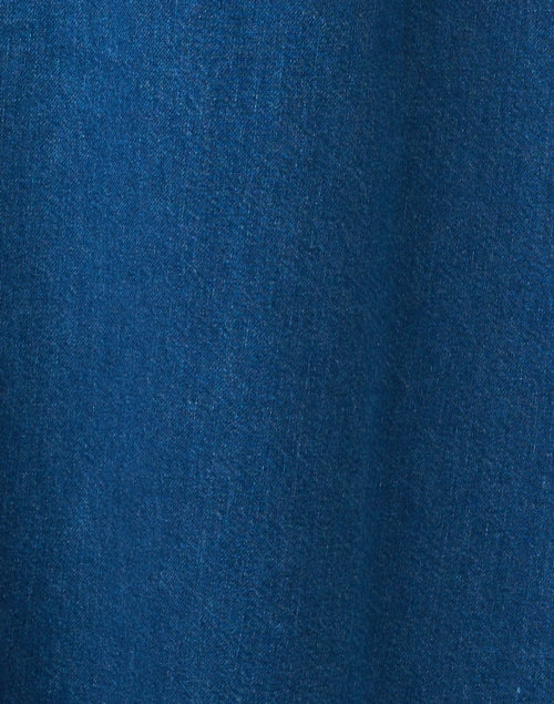 Stylish Xirena Spence Women's Blue Cotton Denim A-Line Skirt