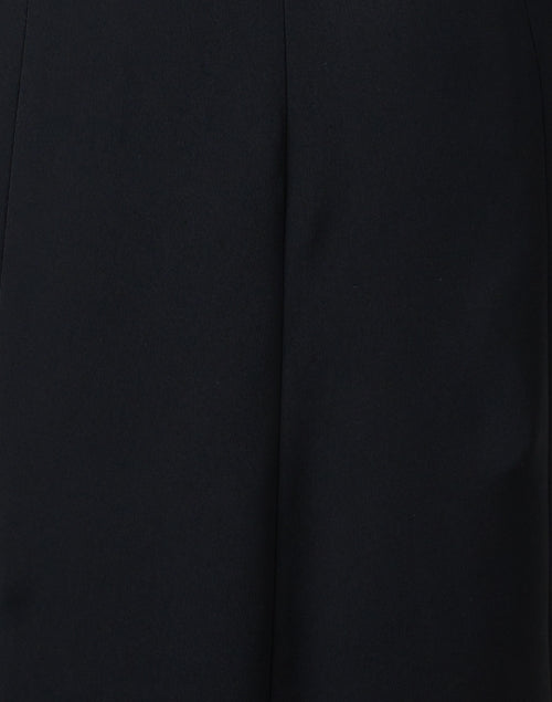 Vanessa Women's Elegant Black Stretch Crepe Evening Dress