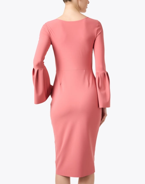 Chiara Boni La Petite Robe Petera Elegant Peach Stretch - Jersey Women's Dress