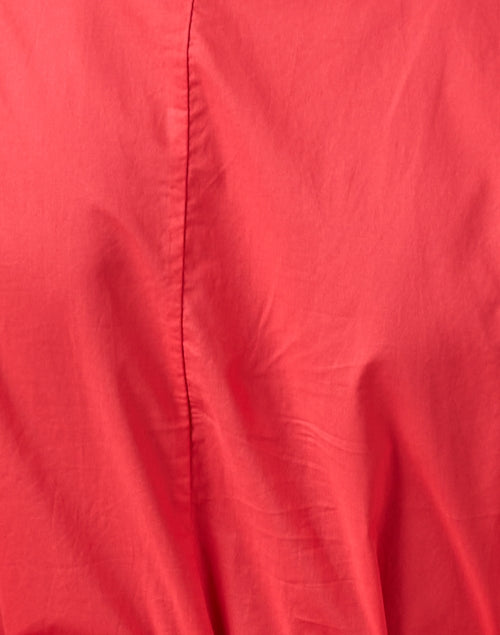 Stylish Coral Colored Shirt-Style Midi Dress for All Occasions