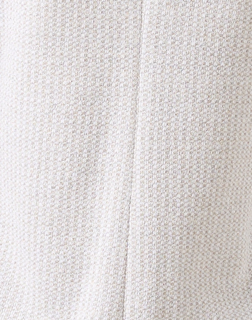 Beige Sandrine Relaxed-Fit Knit Jacket for Effortless Layering