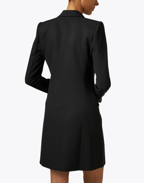 Stylish Ivy Black Blazer-style Dress for All-day Elegance