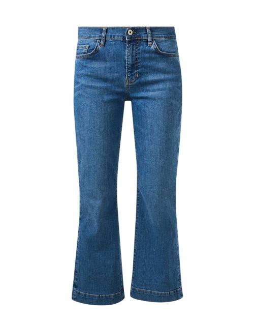 Blue Denim Baby Bootcut Jeans for a Stylish Look