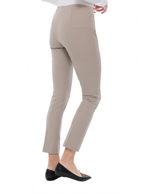 Jerry's Stone Beige Stretchable Cotton Casual Pants