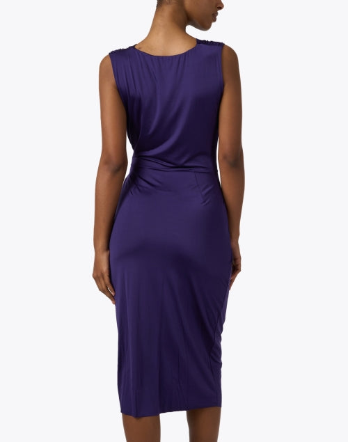 Chiara Boni La Petite Robe's Stunning Adma Purple Evening Dress