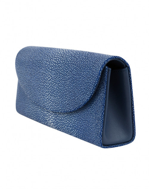 Baby-Sized Grande Royal Blue Stingray Handheld Clutch Purse