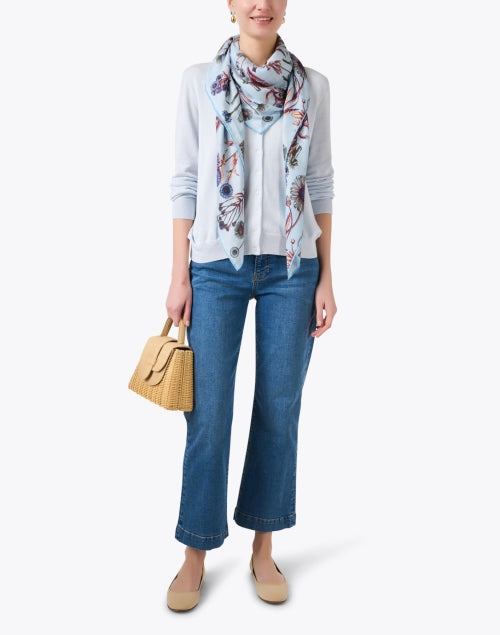 Blue Denim Baby Bootcut Jeans for a Stylish Look