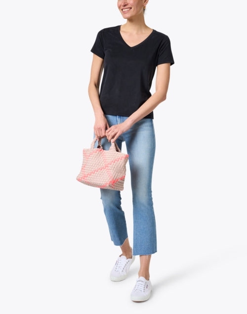 Stretchy Black Women's Fashion Top