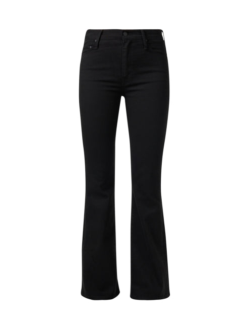 Mother's Best - selling Weekend Black Stretch Denim Flare Jeans for All - year - round Wear