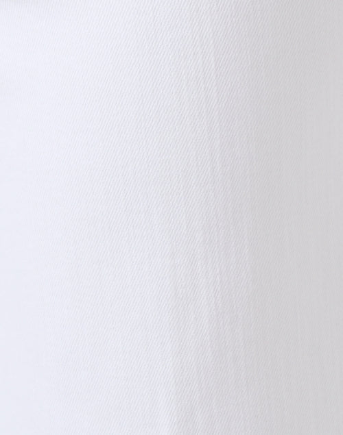 Frame's Stylish Slim-Fit White Wide-Leg Denim Jeans