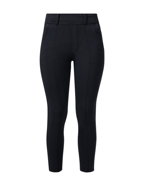 Navy Colored Pull - On Style Casual Pants for Fashion - Forward Looks