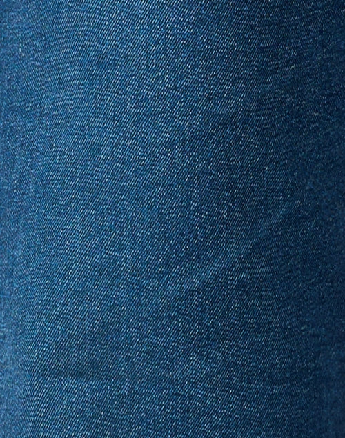 AG Saige Medium Wash Stretch Wide Leg High - Rise Jeans