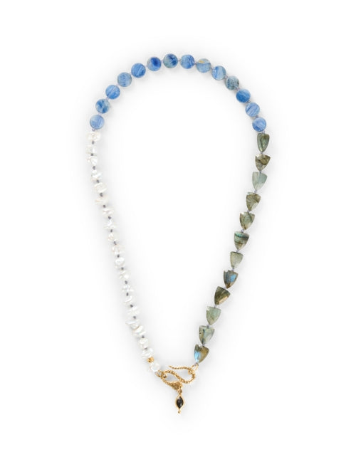 Exquisite Labradorite and Mixed Stone Artisanal Necklace