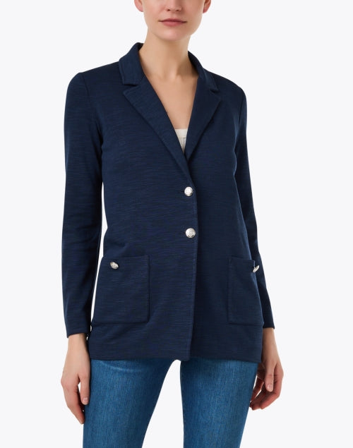 Quiet Navy Men's Formal Jacket for Weekday Wear