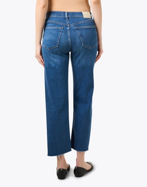 Citizens of Humanity Palma Blue Denim Straight Leg Jeans for Versatile Wear