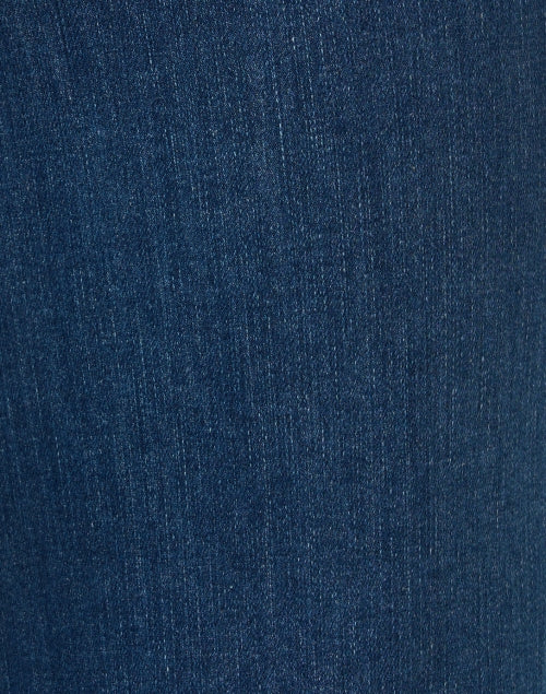 Vintage-Inspired Dark Wash Patch Pocket Le Slim Palazzo Jeans