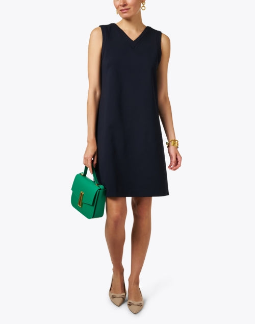 Navy Soft Jersey Riva Shift Dress for Stylish Summers