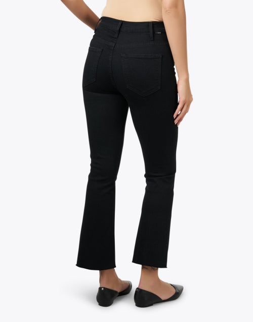 Stylish Mother's Black Stretch High Waist Cropped Hustler Jeans