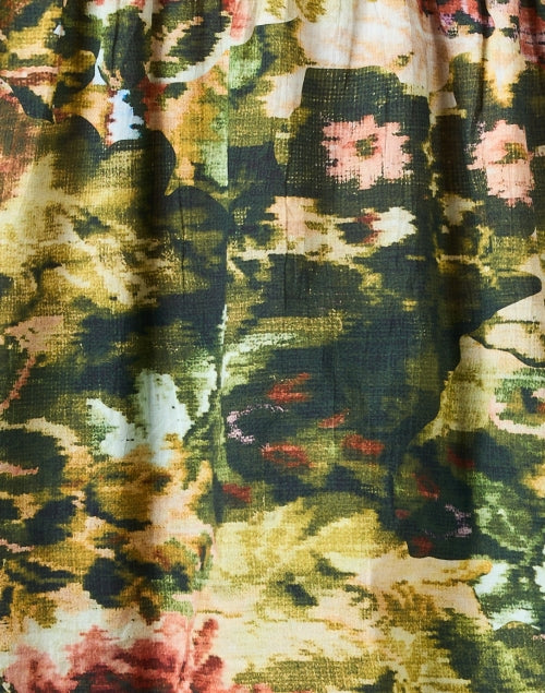 Jeremy Green Floral Patterned Women's Blouse Shirt