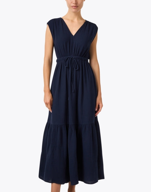Stylish Navy Women's Rosalie Dress for Casual Outings