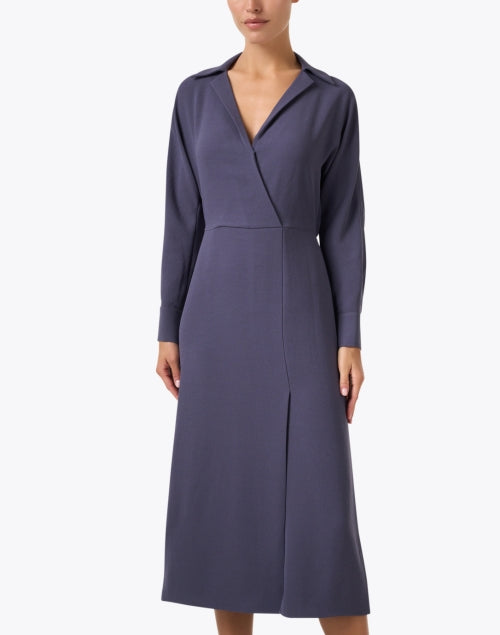 Navy Blue A-Line Women's Dress for Elegant Occasions