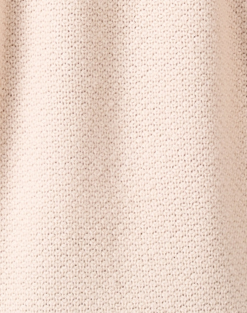 Gorgeous Pearl Pink Wool and Cashmere Blend Women's Sweater for All Seasons