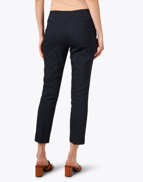 Jerry Premier Navy Stretchable Cotton Dress Trousers