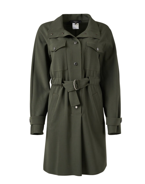 Elegant Weekend Max Mara Brioso Mini Green Dress