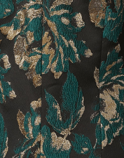 Stylish Alice Floral Jacquard Longline Jacket for a Chic Look