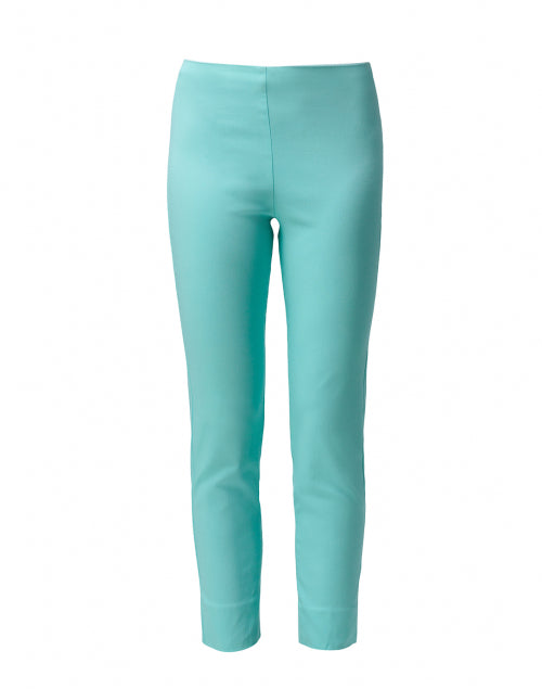 Stylish Seafoam Stretch Pull - On Pants for Modern Women